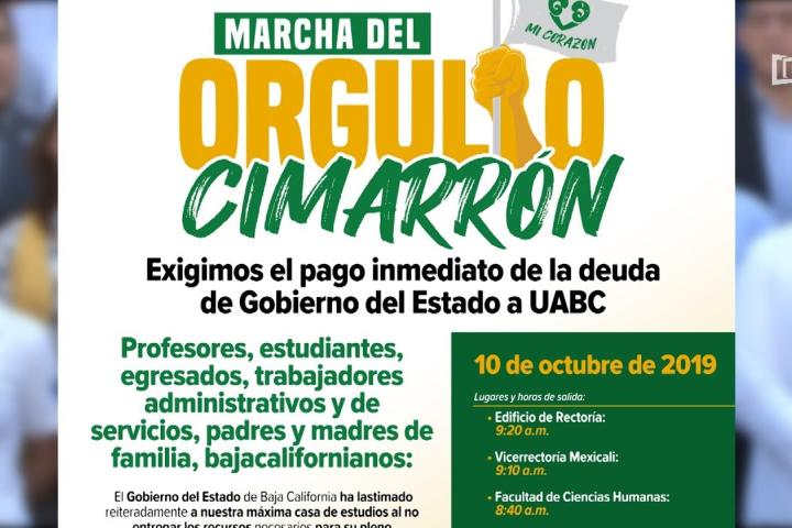 Embedded thumbnail for Convoca UABC a Marcha del Orgullo Cimarrón