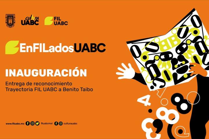 Embedded thumbnail for  Inauguración: Entrega de reconocimiento Trayectoria FIL UABC a Benito Taibo 